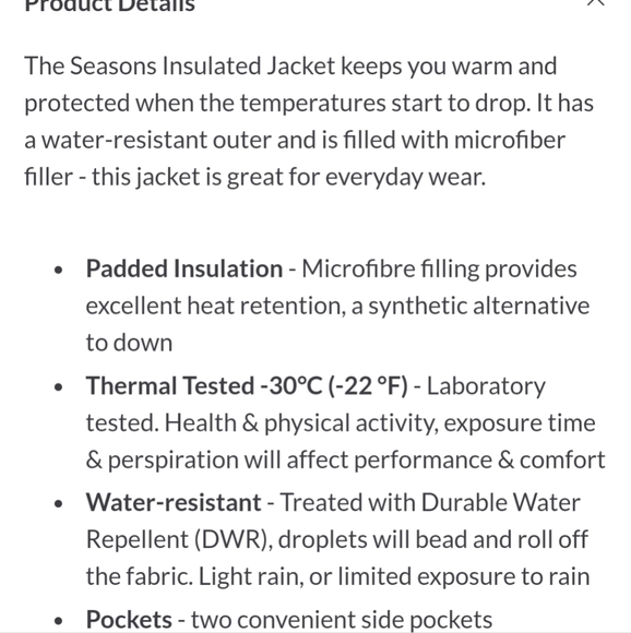 Seasons 2 padded jacket - Picture 7 of 7